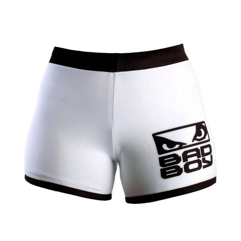 BAD BOY classic VALE TUDO SHORTS-white